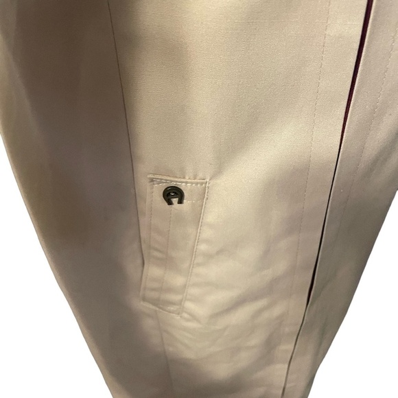 vintage Aigner trench coat, 1980s classic, size 12 - Picture 10 of 10